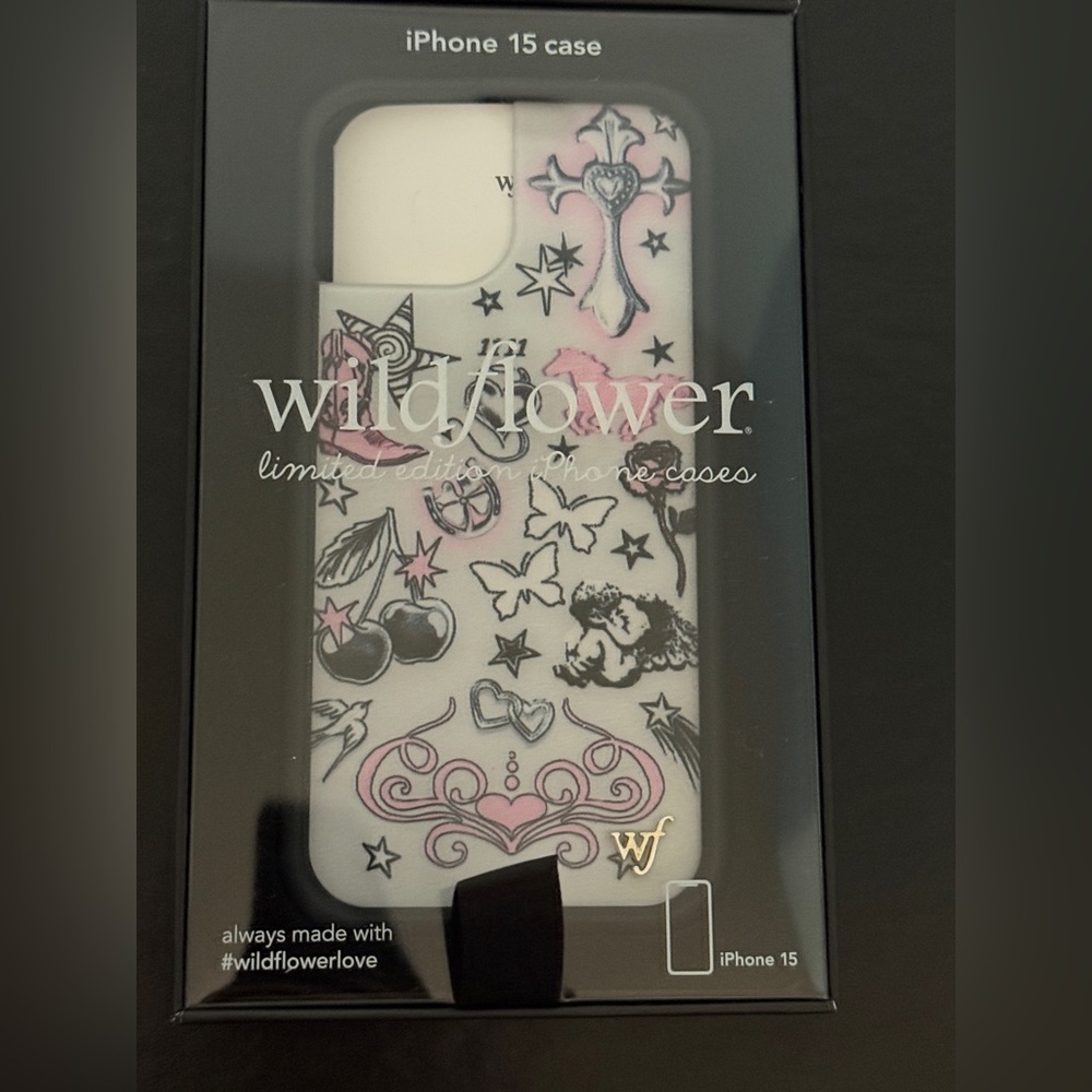 Wildflower iPhone 15 Case - Nessa Barrett